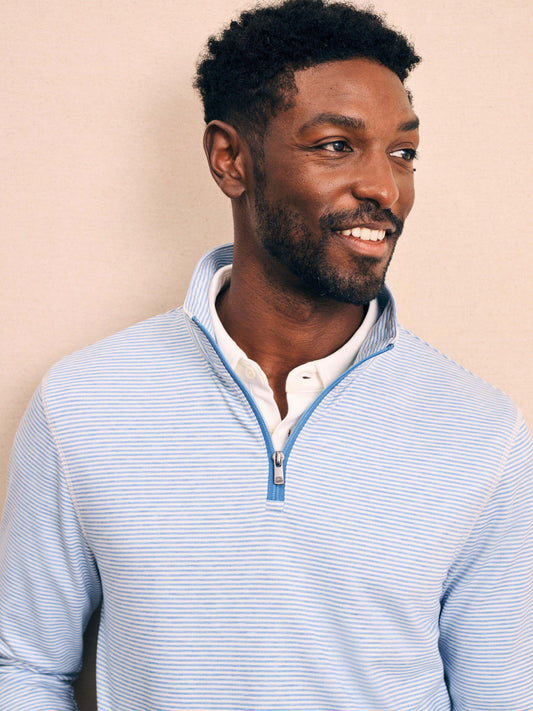 Movement™ Quarter Zip - Madaket Stripe - Madaket Stripe - Image 1